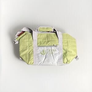 green Sierra Club Insulated Cooler Bag Tote for Camping Picnic Travel Lunch